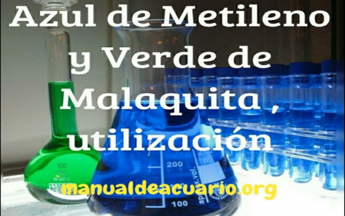 Utilización de Azul de Metileno y Verde de Malaquita en acuarios